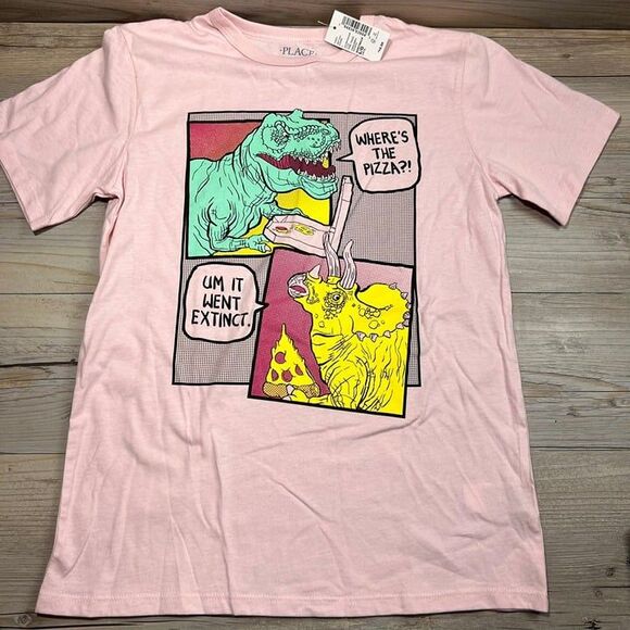 Boys Childrens Place T Shirts Dinos and Italia - Picture 2 of 5
